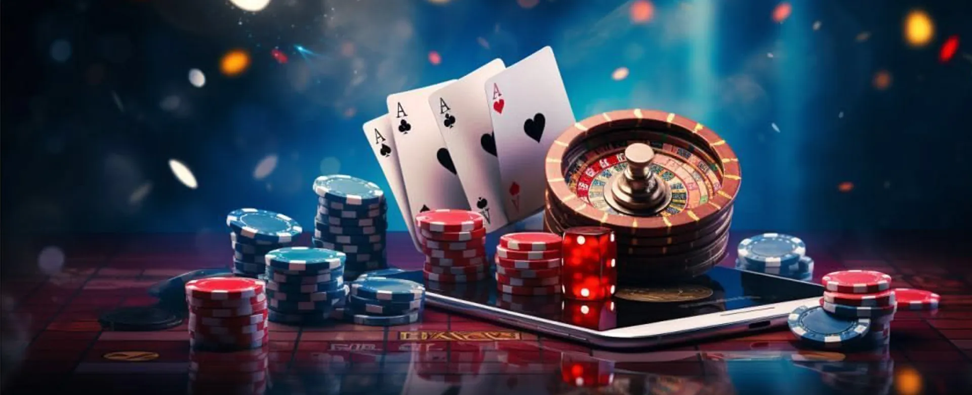 Mobile casino login background